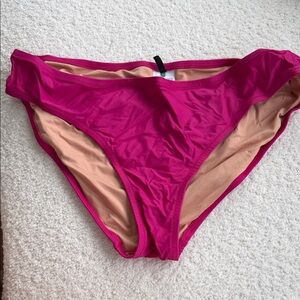 J.Crew Pink Women's Swim Bottom and top 

Bottom large top Medium